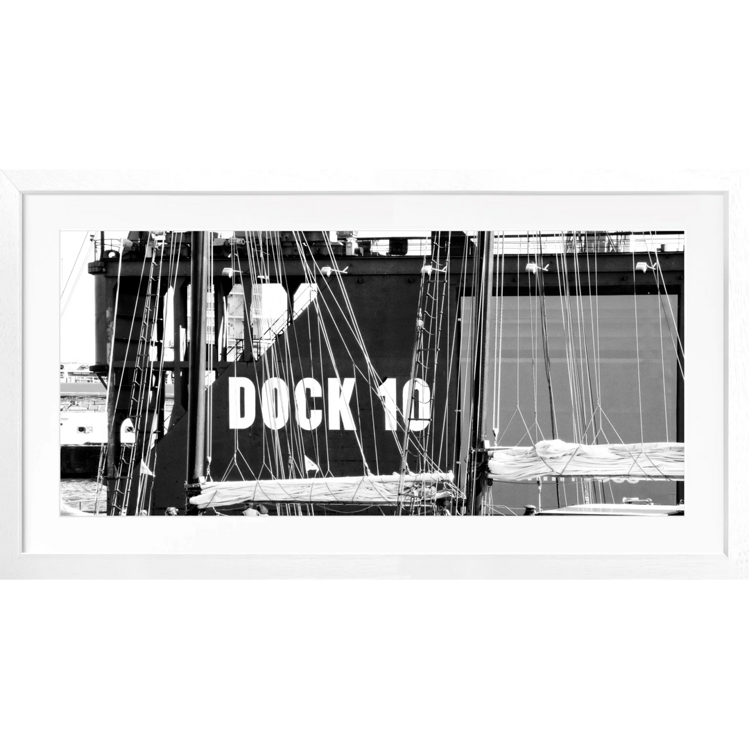 Poster Hamburg Hafen ’Dock 10’ HH41