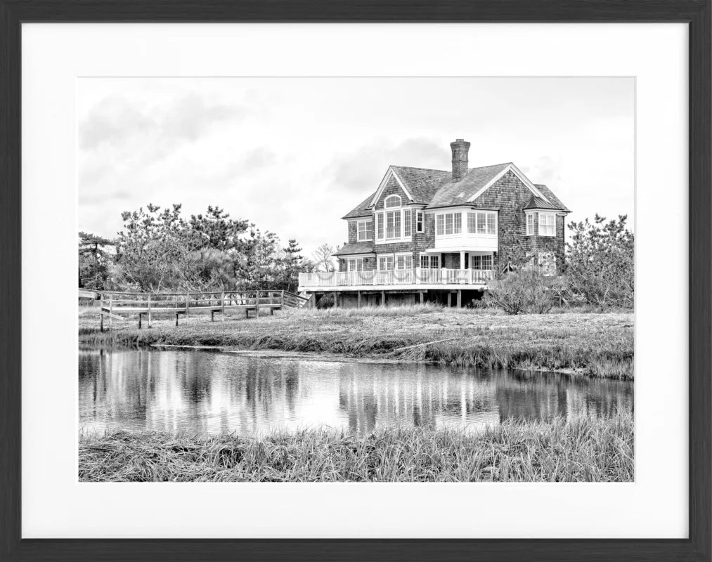 Poster Hamptons Long Island ’Beach House’ HM19