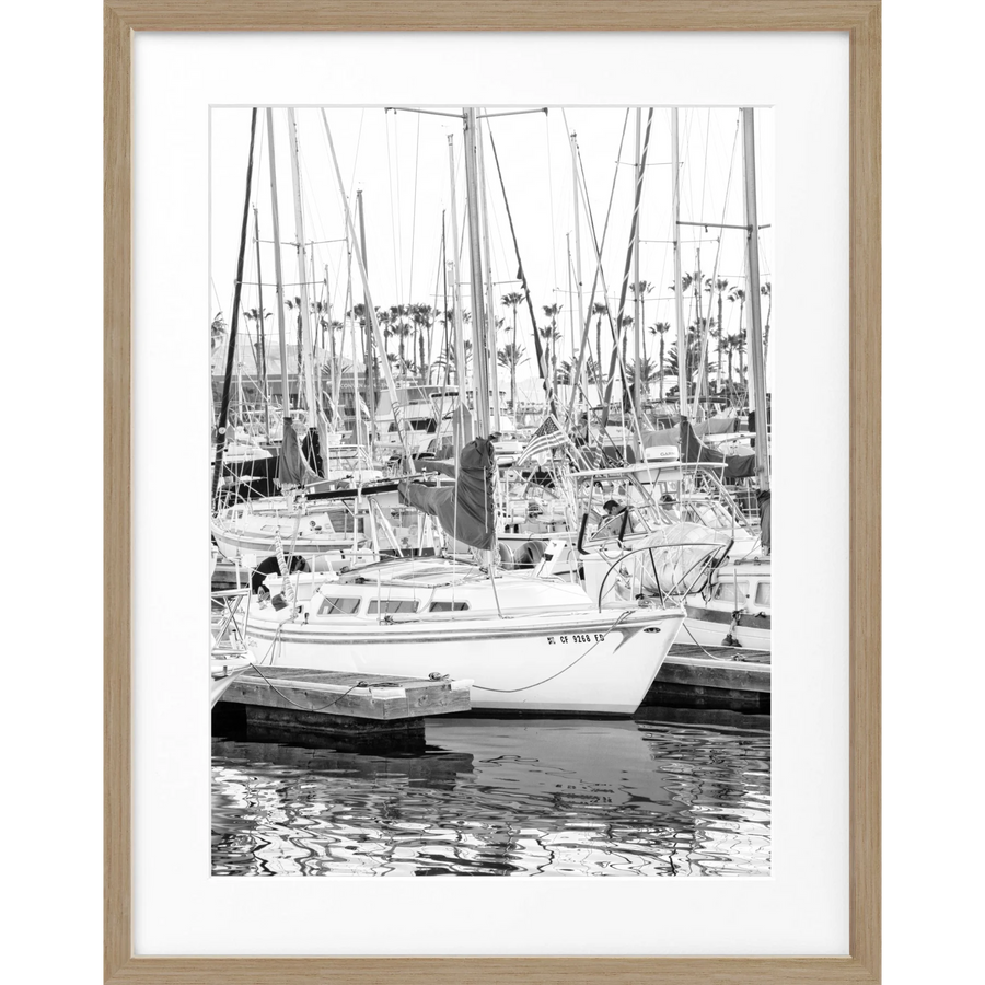 Poster Kalifornien ’Boat’ K177 - Eiche Furnier 1.5cm