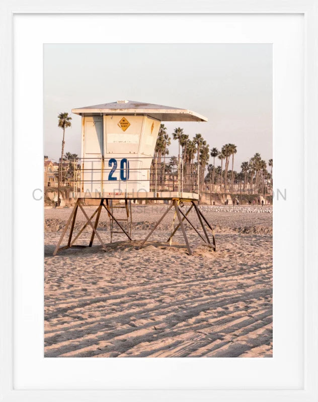 Poster Kalifornien Huntington Beach ’Lifeguard’ K155A