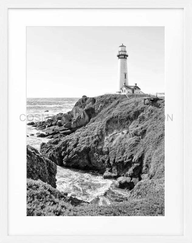 Poster Kalifornien ’Lighthouse’ L07 - Weiss 1.5cm