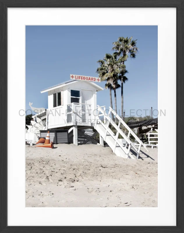 Poster Kalifornien Malibu ’Beach Lifeguard’ K73