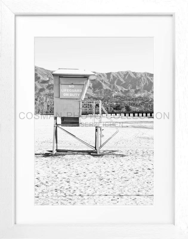 Poster Kalifornien Santa Barbara ’Lifeguard’ K32