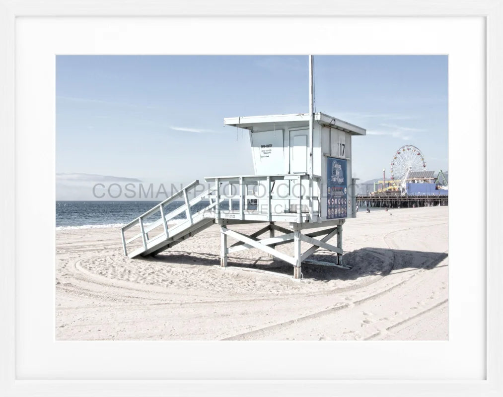 Poster Kalifornien Santa Monica ’Beach Lifeguard’ K109