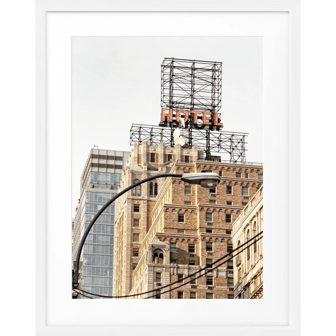 Poster New York NY120 - Weiss 1.5cm / S (25cm x 31cm)