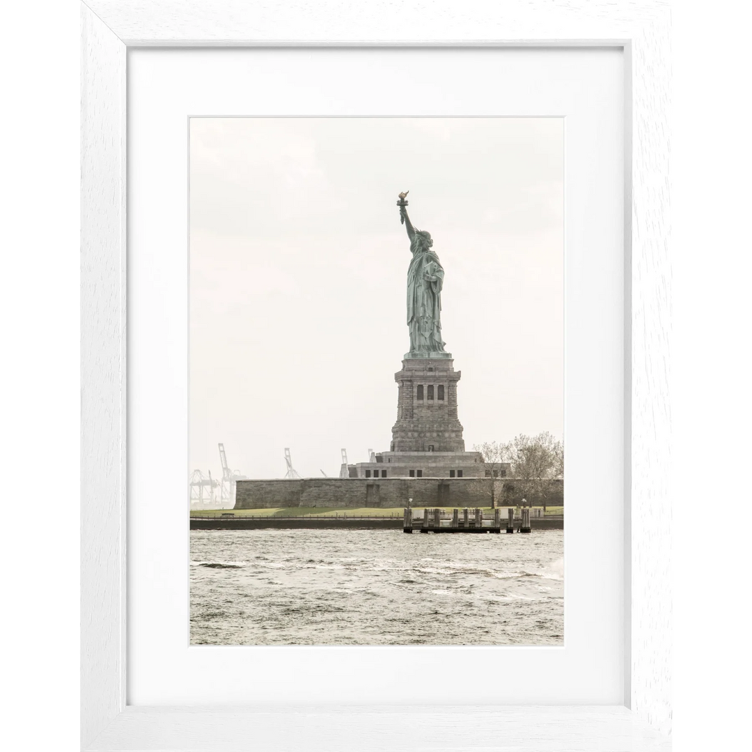 Poster New York NY121 - Weiss 3cm / S (25cm x 31cm) Motiv: