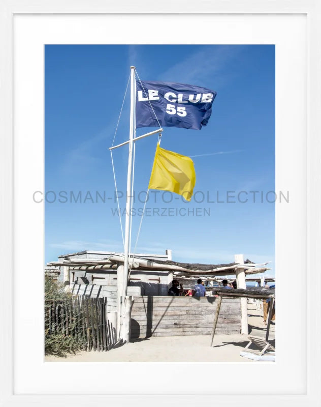 Poster Saint Tropez ’Le Club 55’ ST32 - Weiss 1.5cm / S