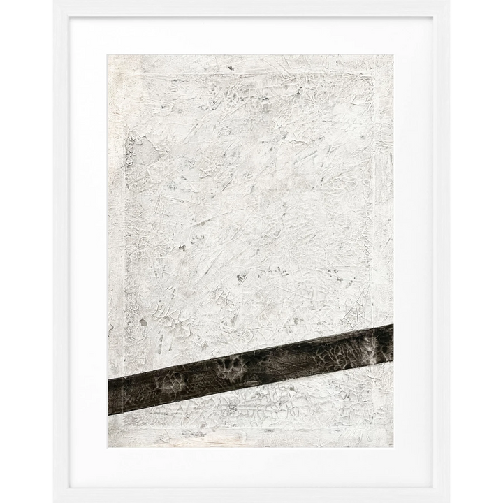 Poster ART ’Black Line’ GM83 - Weiss 1.5cm / S (25cm x