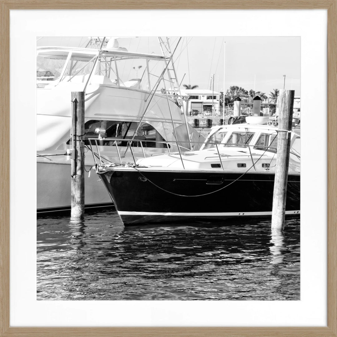 Poster ’Boat’ Florida Key West FL19Q - Eiche Furnier