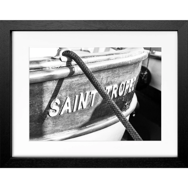 Poster ’Boot’ Saint Tropez ST06 - Schwarz 3cm / S (31cm