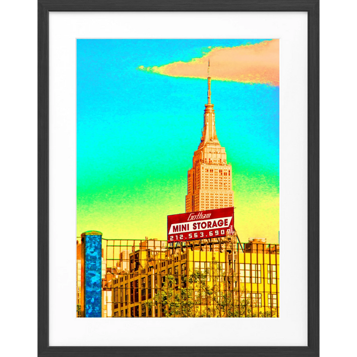 Poster ’Color Edition’ New York NY117 - Schwarz matt