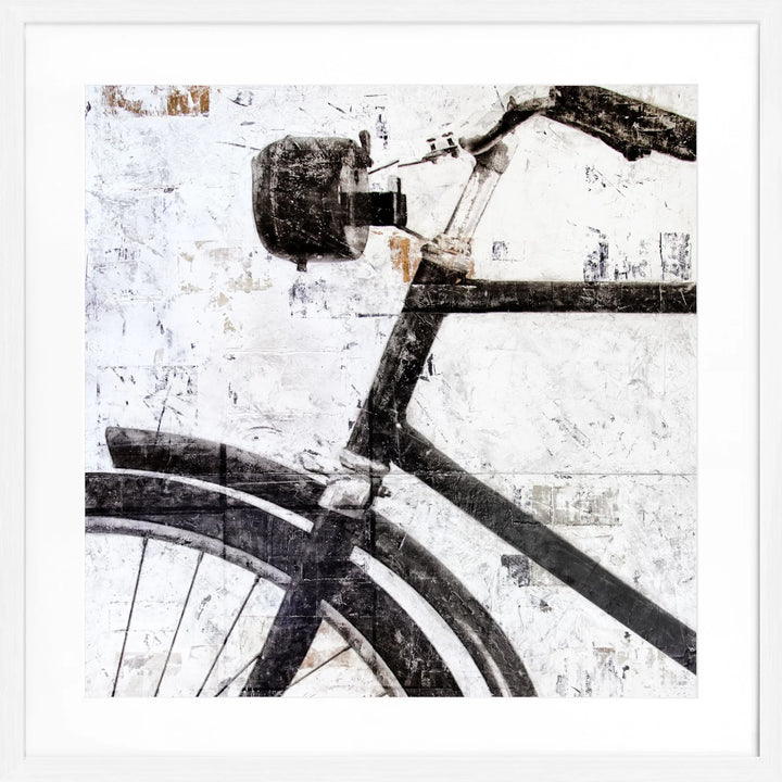 Poster ’Fahrrad’ GM16Q - Weiss 1.5cm / Quadrat 55