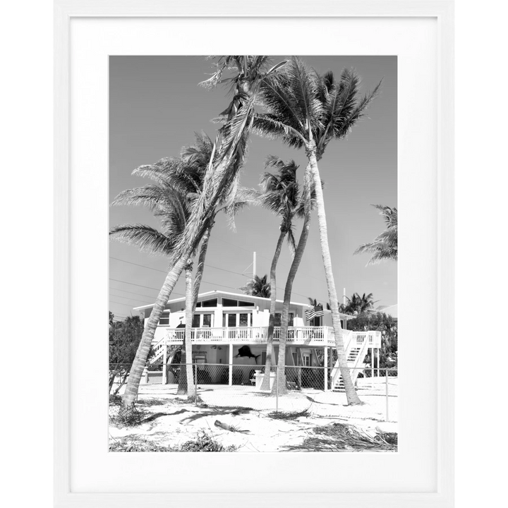 Poster Florida Key West ’Beach House’ FL26 - Weiss