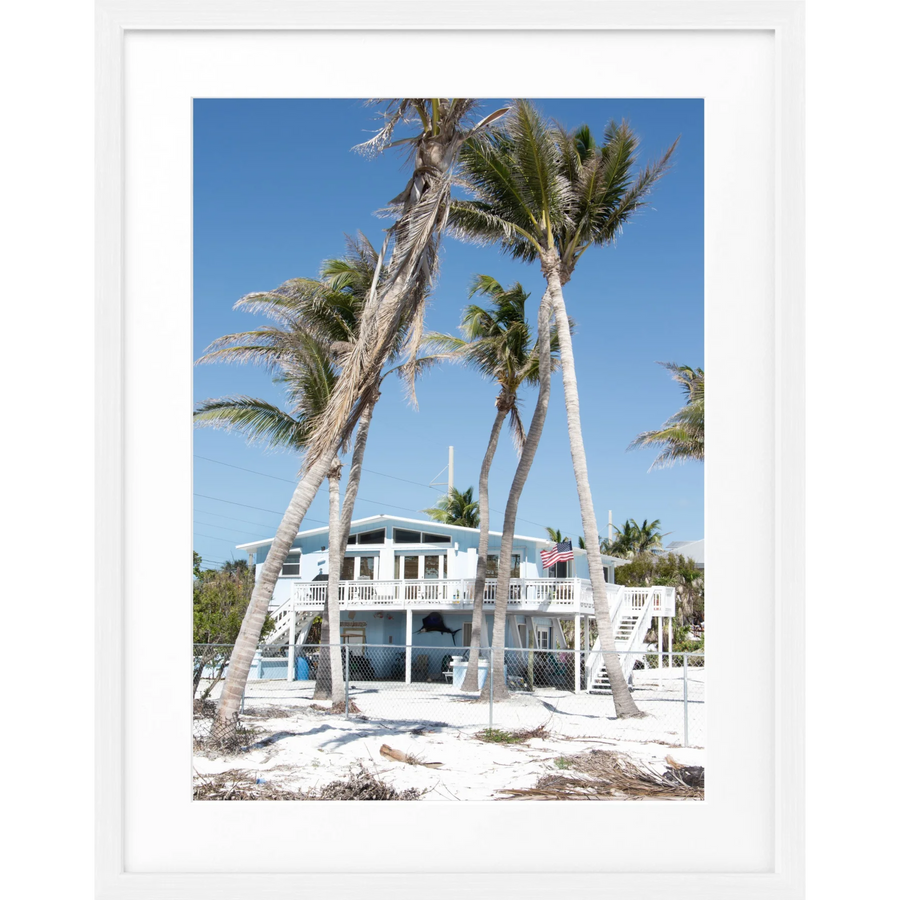 Poster Florida Key West ’Beach House’ FL26 - Weiss