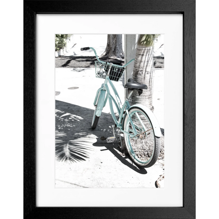 Poster Florida Key West ’Bike’ FL29 - Schwarz 3cm / S
