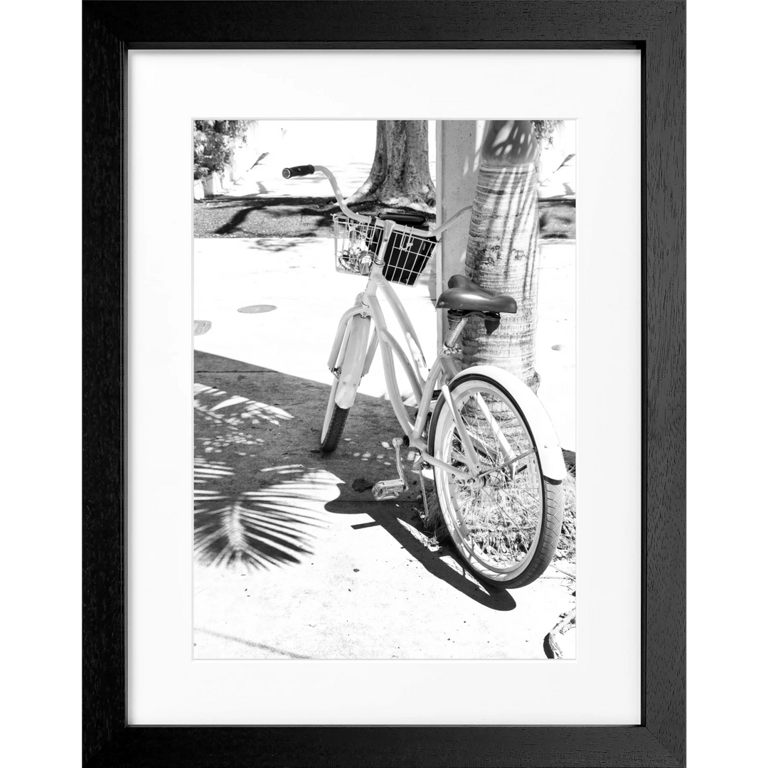 Poster Florida Key West ’Bike’ FL29 - Schwarz 3cm / S