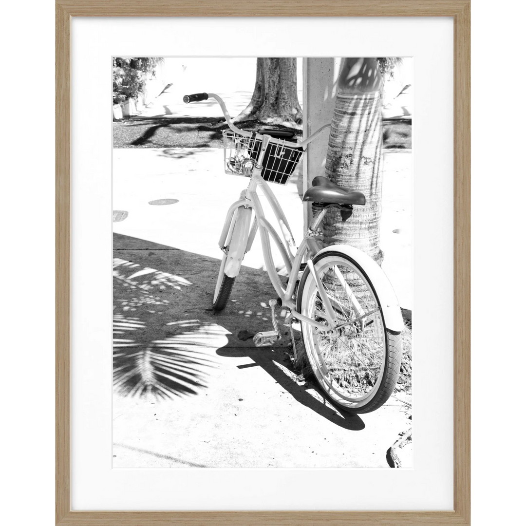 Poster Florida Key West ’Bike’ FL29 - Eiche Furnier