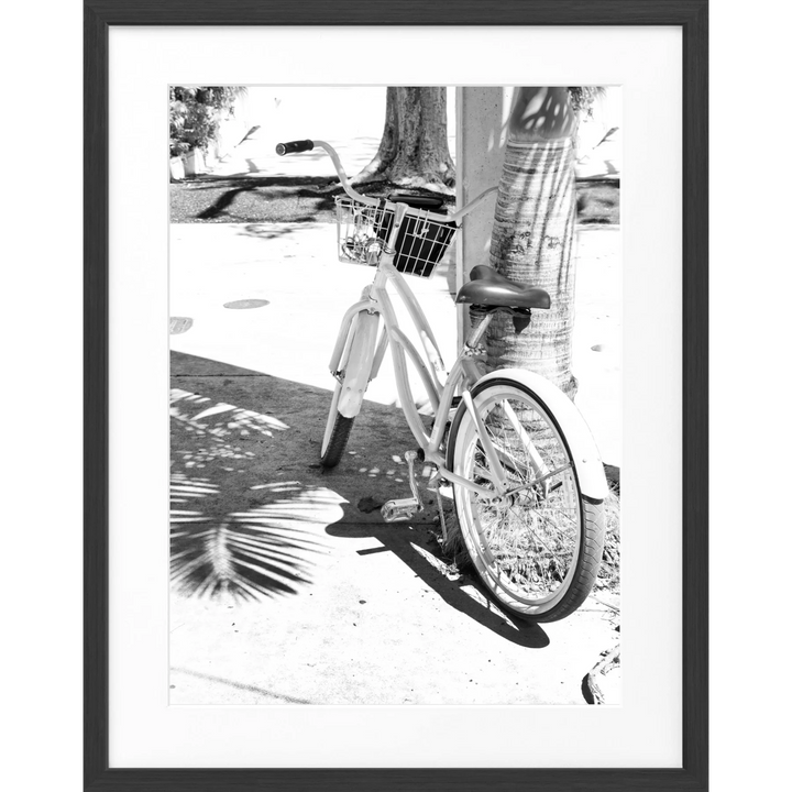 Poster Florida Key West ’Bike’ FL29 - Schwarz matt