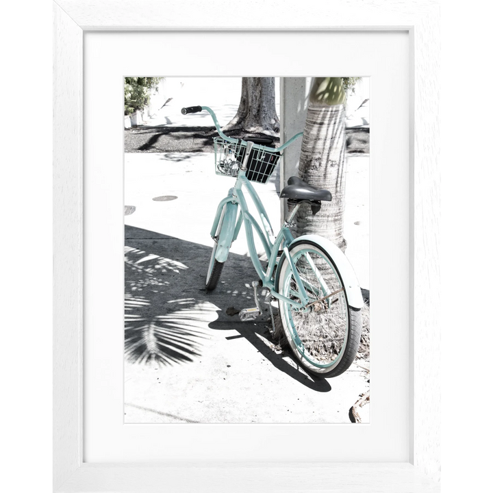 Poster Florida Key West ’Bike’ FL29 - Weiss 3cm / S