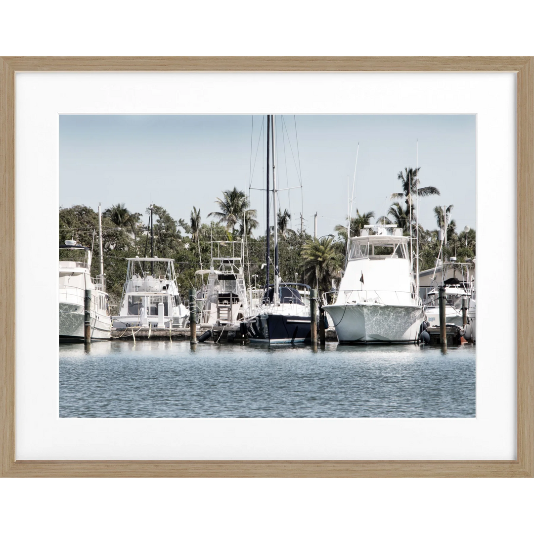 Poster Florida Key West ’Boat’ FL12 - Eiche Furnier