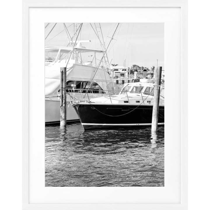 Poster Florida Key West ’Boat’ FL19 - Weiss 1.5cm / S