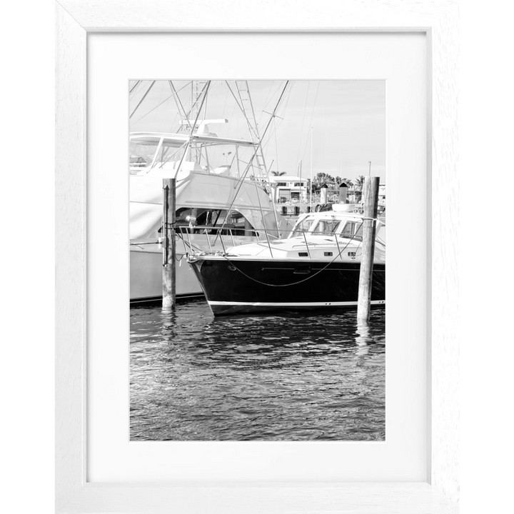 Poster Florida Key West ’Boat’ FL19 - Weiss 3cm / S