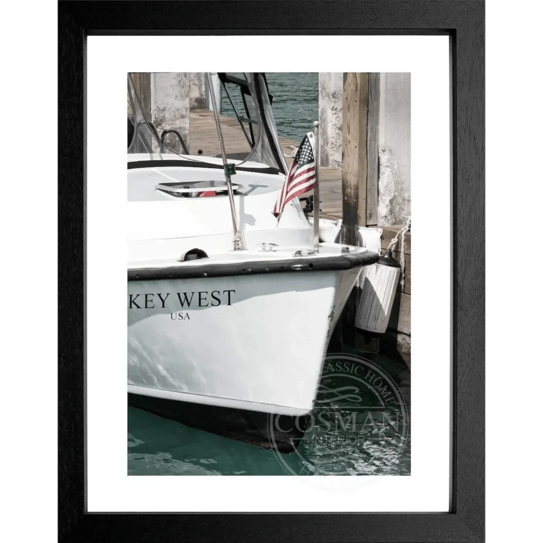 Cosman-Interior Poster Florida Key West "Boat" FL33