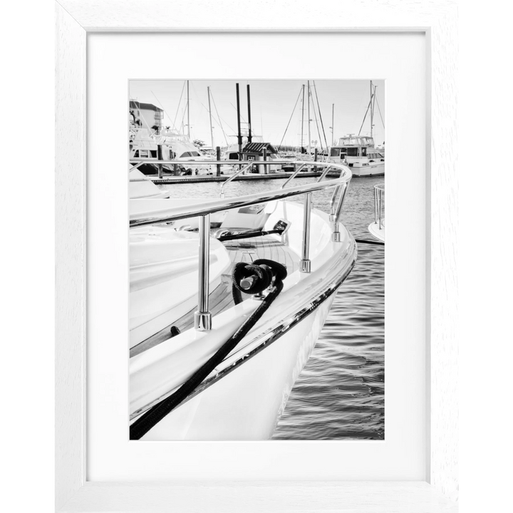 Poster Florida Key West ’Boat’ FL37 - Weiss 3cm / S