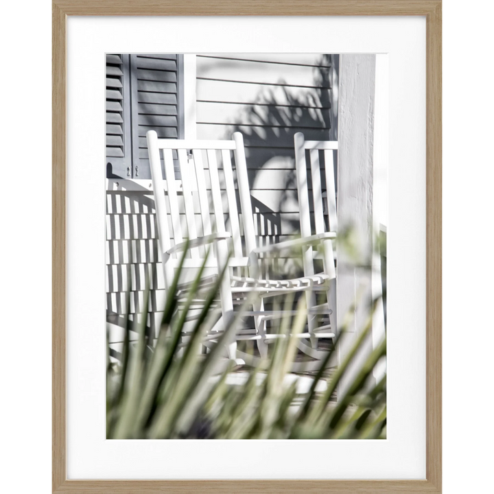 Poster Florida Key West ’Deckchair’ FL24 - Eiche