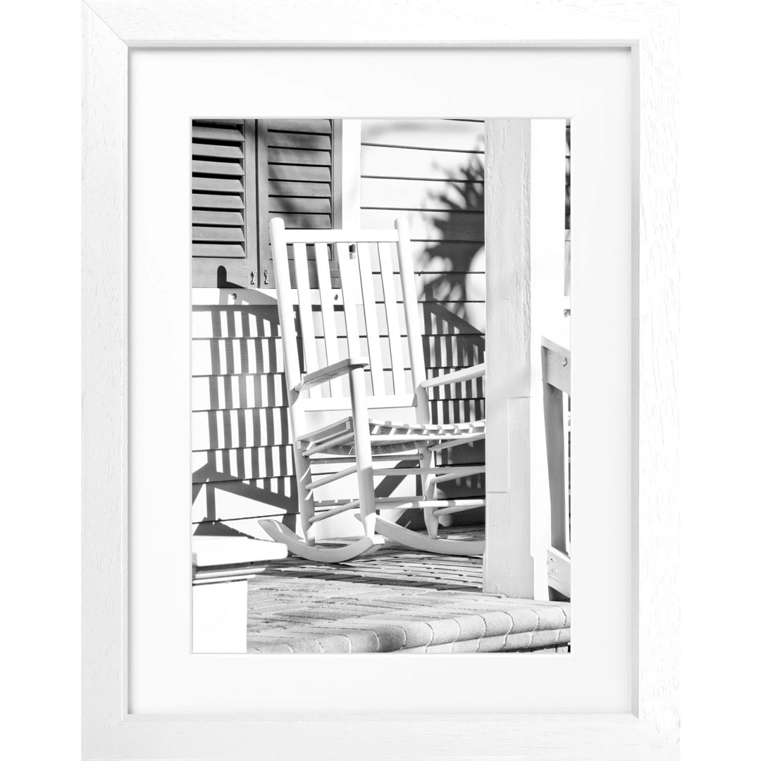 Poster Florida Key West ’Deckchair’ FL27 - Weiss 3cm