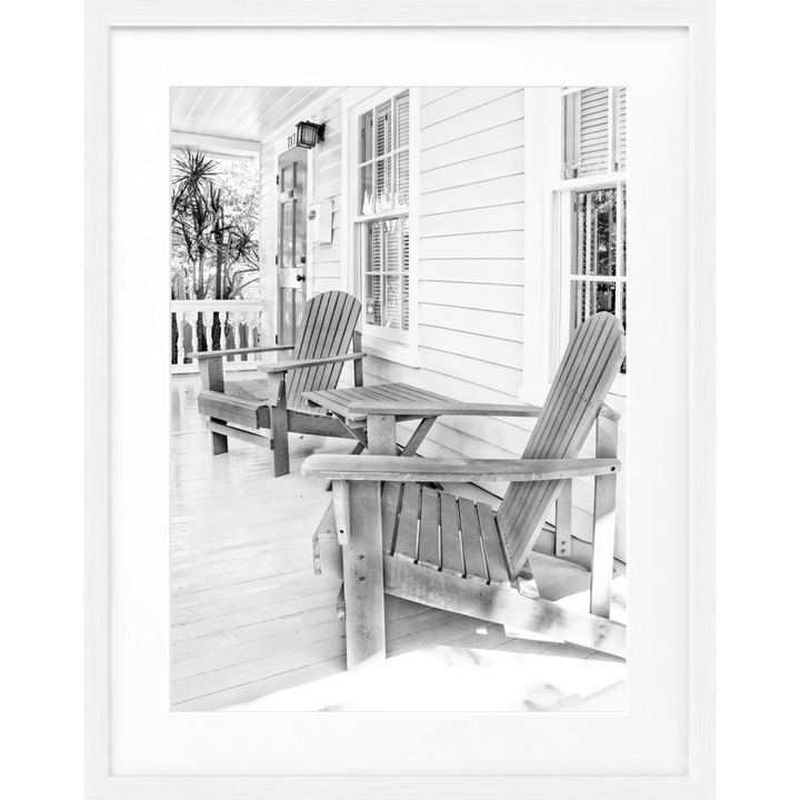 Poster Florida Key West ’Deckchair’ FL44 - Weiss 1.5cm