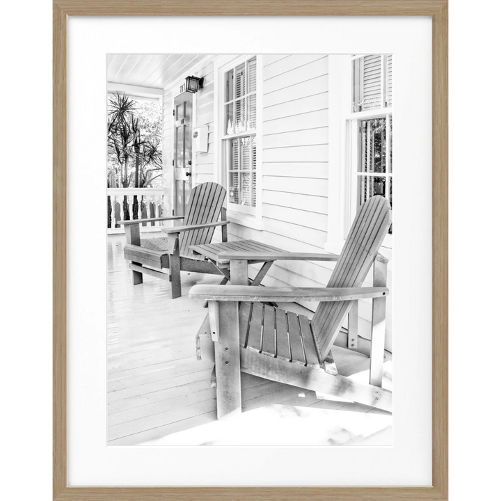 Poster Florida Key West ’Deckchair’ FL44 - Eiche