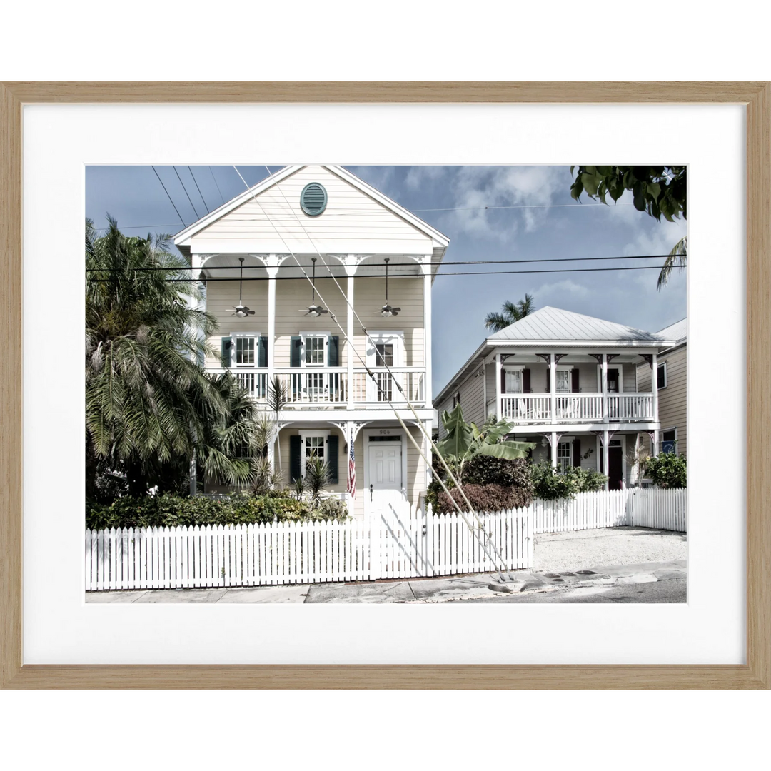 Poster Florida Key West FL14 - Eiche Furnier 1.5cm / S