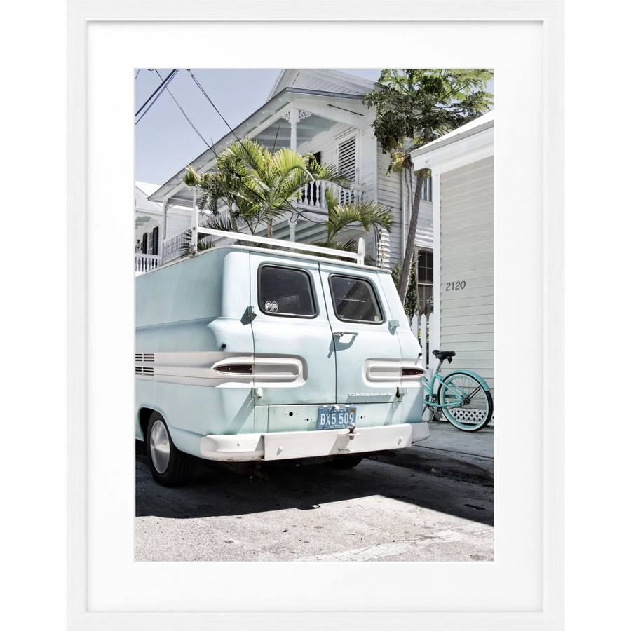 Poster Florida Key West FL23 - Weiss 1.5cm / S (25cm x