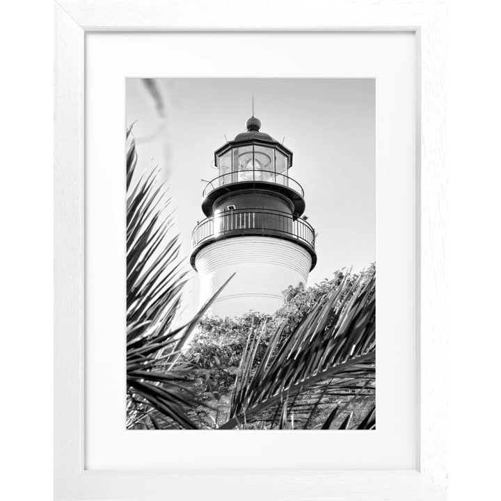 Poster Florida Key West ’Lighthouse’ FL28 - Weiss 3cm