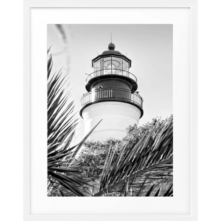 Poster Florida Key West ’Lighthouse’ FL28 - Weiss 1.5cm