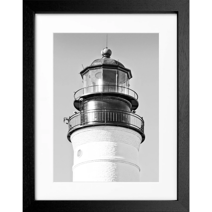 Poster Florida Key West ’Lighthouse’ FL36 - Schwarz 3cm