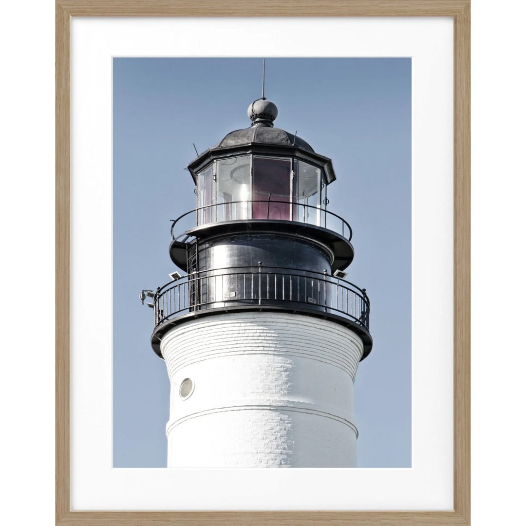 Poster Florida Key West ’Lighthouse’ FL36 - Eiche