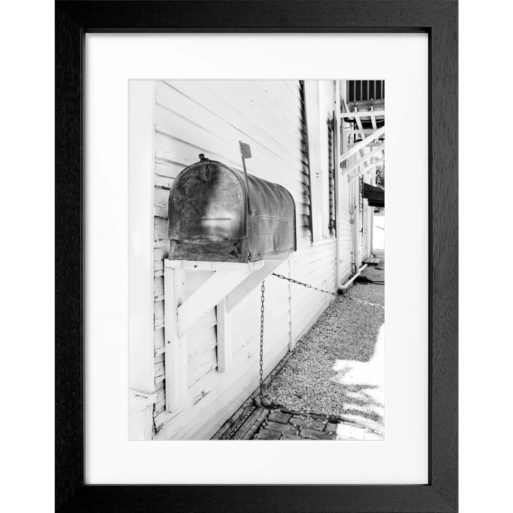 Poster Florida Key West ’Mailbox’ FL22 - Schwarz 3cm