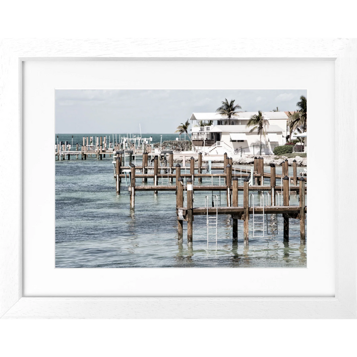 Poster Florida Keys ’Beach House’ FL04 - Weiss 3cm / S