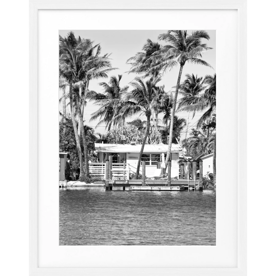 Poster Florida Keys FL18 - Weiss 1.5cm / S (25cm x 31cm)