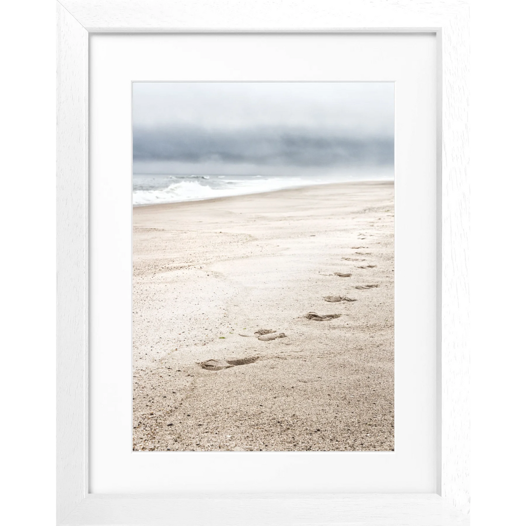 Poster Hamptons Long Island ’Beach’ HM16 - Weiss 3cm
