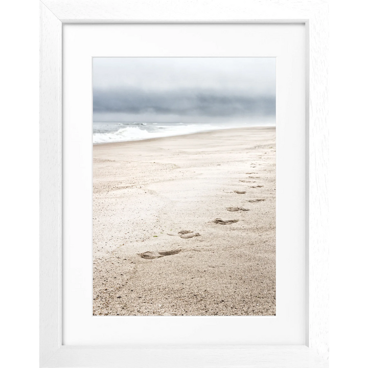 Poster Hamptons Long Island ’Beach’ HM16 - Weiss 3cm