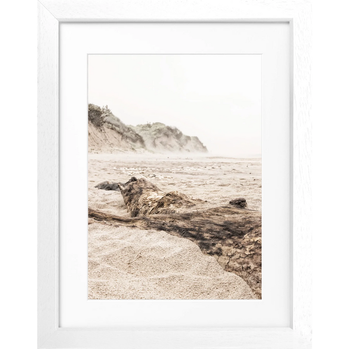 Poster Hamptons Long Island ’Beach’ HM17 - Weiss 3cm