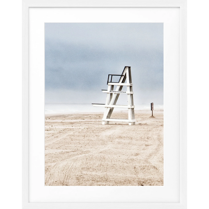 Poster Hamptons Long Island ’Beach’ HM27 - Weiss 1.5cm