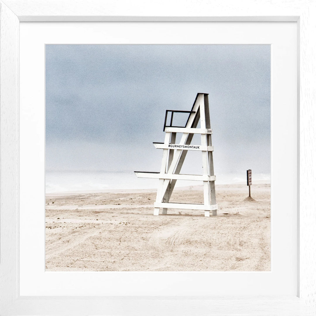 Poster Hamptons Long Island ’Beach’ HM27Q - Weiss 3cm