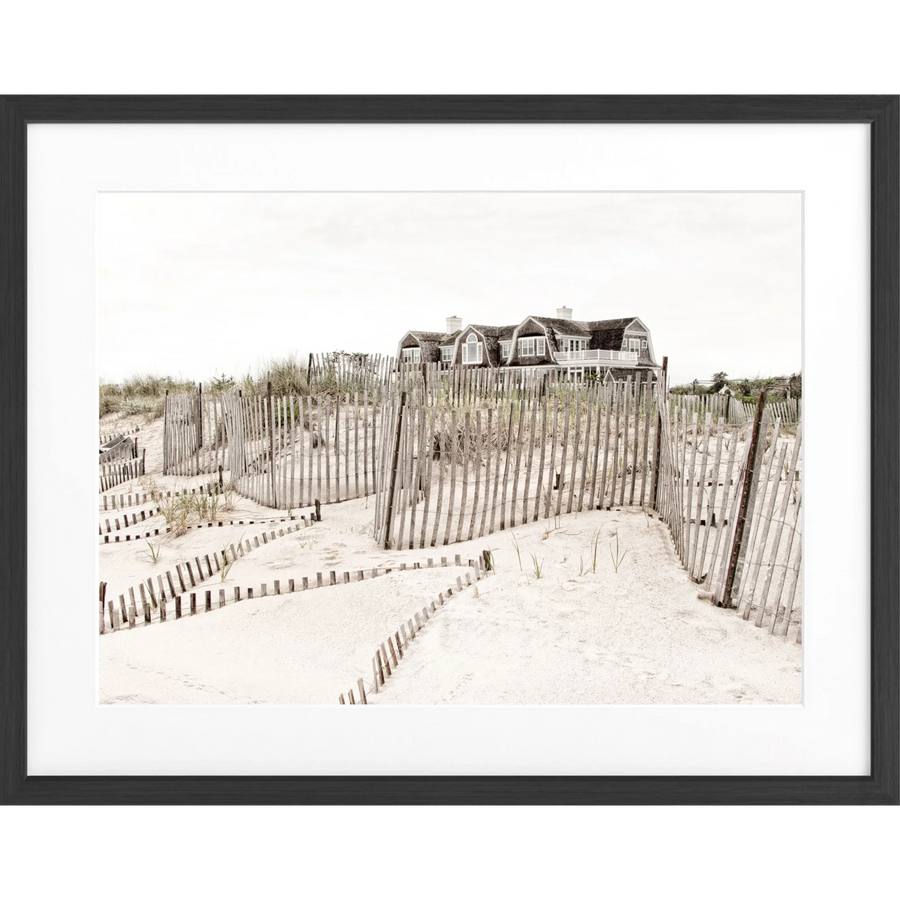 Poster Hamptons Long Island ’Beach House’ HM32