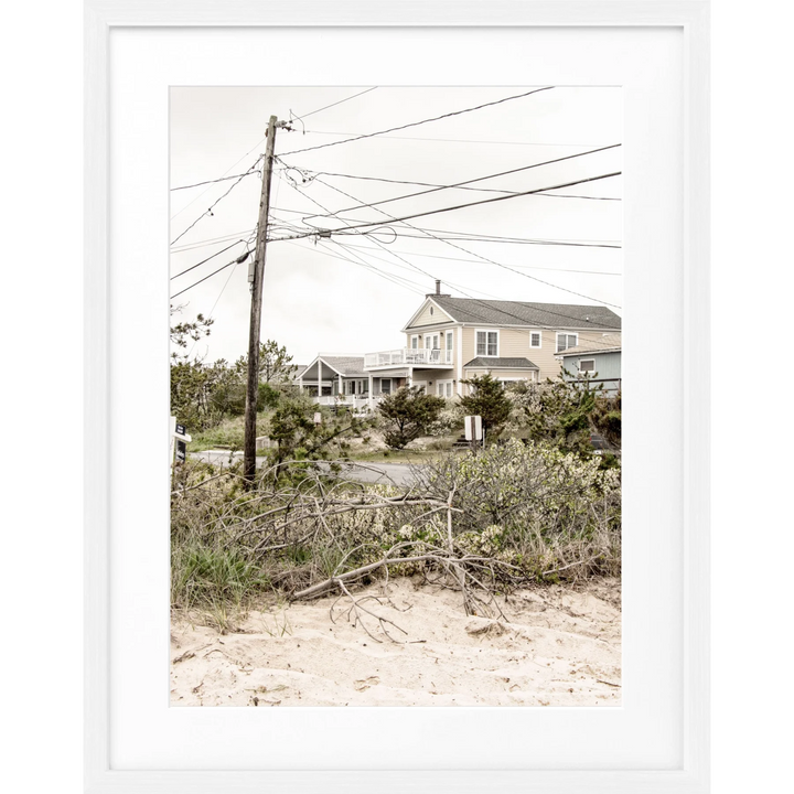 Poster Hamptons Long Island HM24 - Weiss 1.5cm / S (25cm x