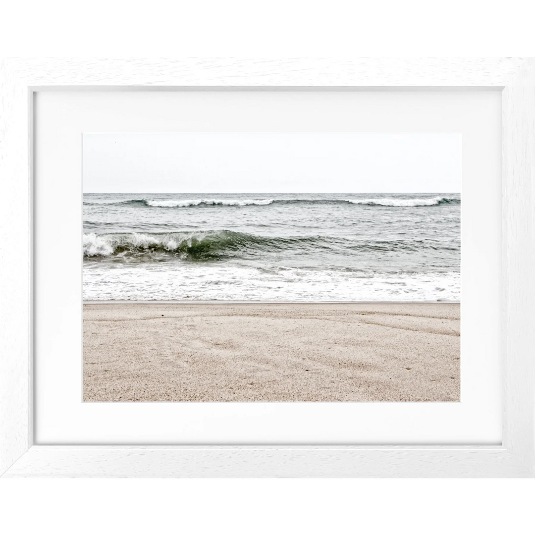 Poster Hamptons Long Island ’Ocean’ HM21 - Weiss 3cm