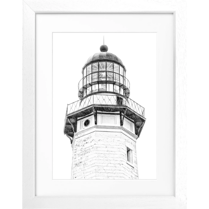 Poster Hamptons Montauk ’Lighthouse’ HM13 - Weiss 3cm